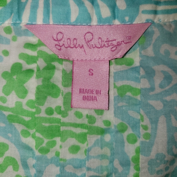 Lilly Pulitzer Sarasota Tunic~Get Crackin~Size S - Picture 4 of 8